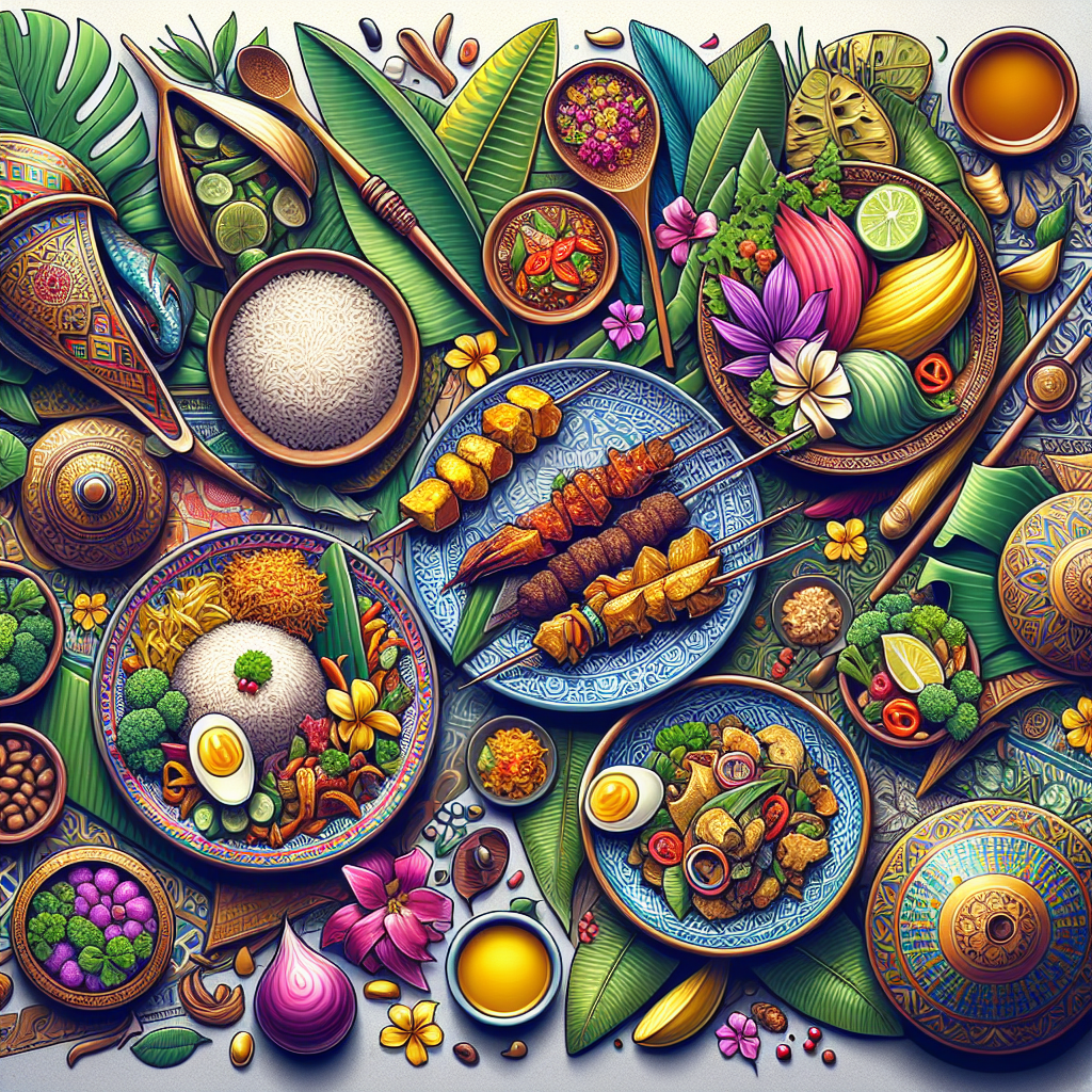 Keindahan Poster Makanan Tradisional Indonesia: Menggugah Selera dan