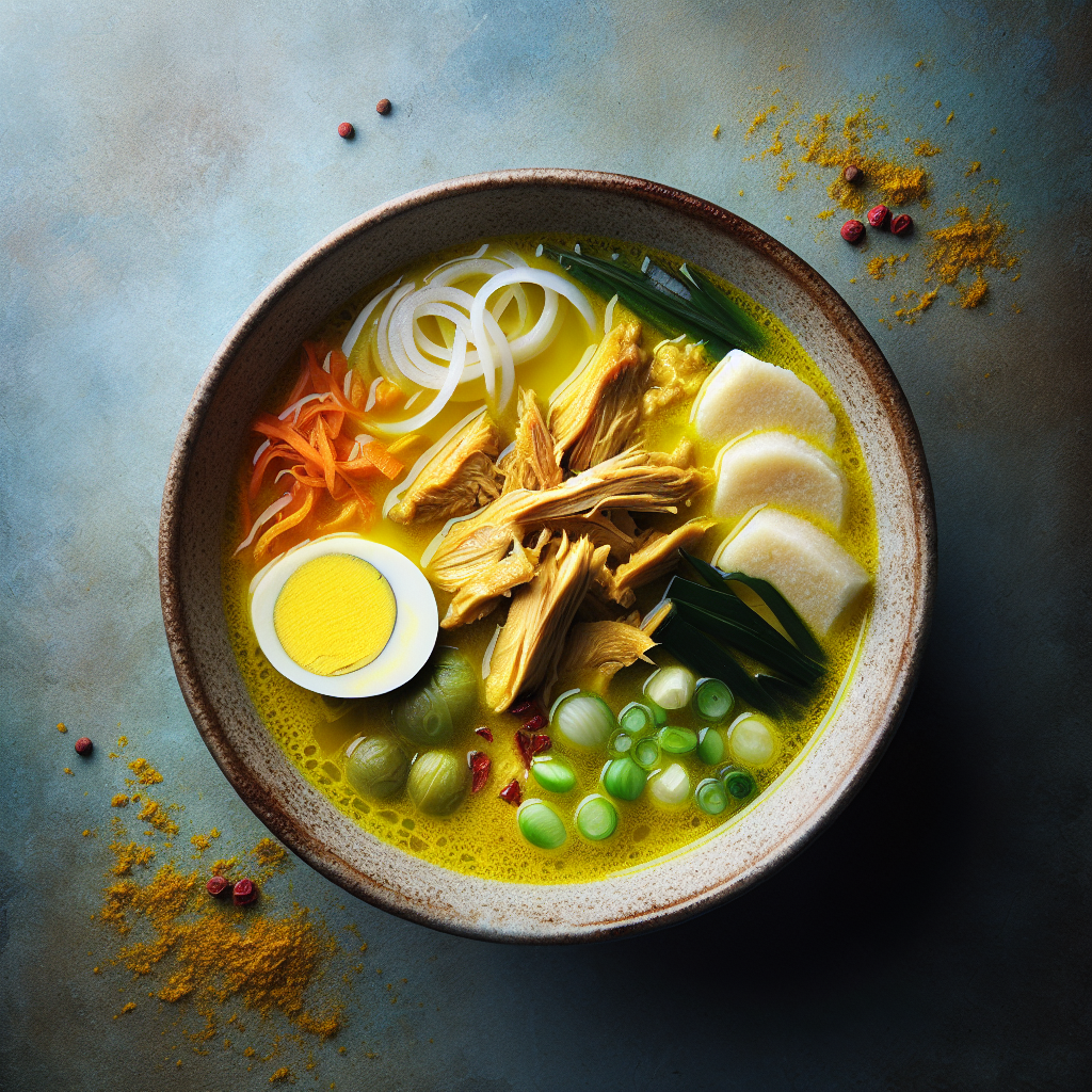 Resep Soto Lamongan Kuah Kuning yang Autentik dan Menggugah Selera